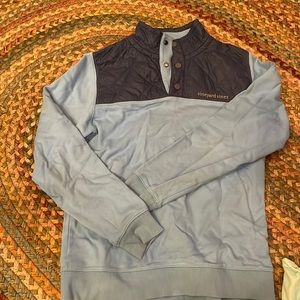 Vineyard Vines Quarter zip boys size 16